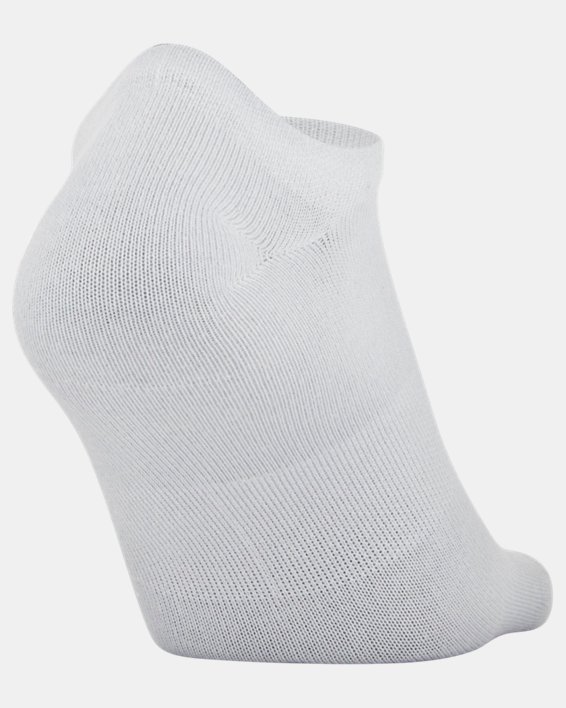 Men's UA Essential Lite 6-Pack Socks, Gray, pdpMainDesktop image number 6